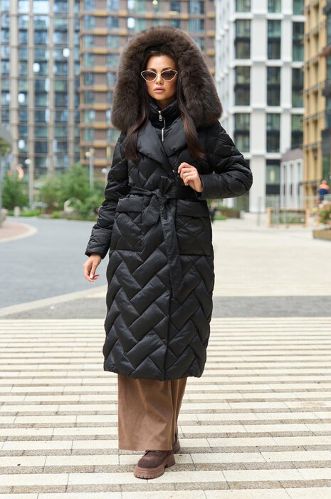 Классический пуховик Vivilona стеганный