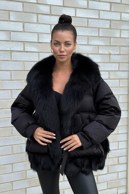 Модная удлиненная куртка зима 2025 без капюшона