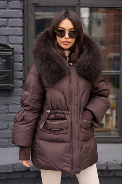 Стильный пуховик Pang Million для холодной зимы