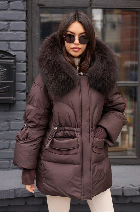 Стильный пуховик Pang Million для холодной зимы