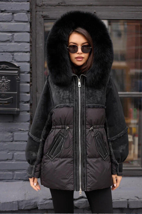 Эксклюзивный пуховик Pang Million