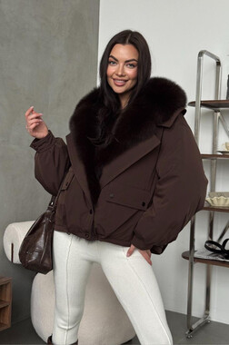 Пуховик с песцом Tannossto