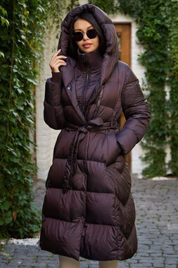 Женский пуховик приталенный зима 2025-2026